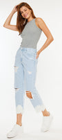 Harmony High Rise Straight Leg Jeans - Official Kancan USA