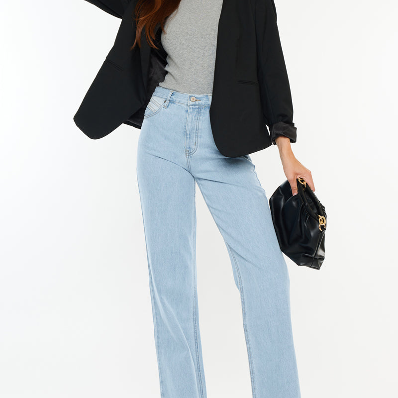 Brisa Ultra High Rise 90's Flare Jeans - Official Kancan USA