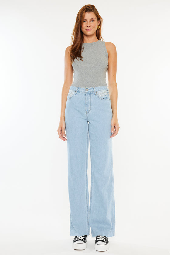 Brisa Ultra High Rise 90's Flare Jeans - Official Kancan USA