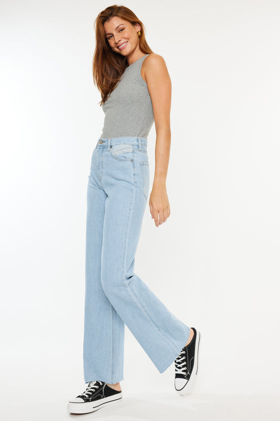 Brisa Ultra High Rise 90's Flare Jeans - Official Kancan USA