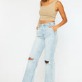 Gigi Ultra High Rise 90's Flare Jeans - Official Kancan USA