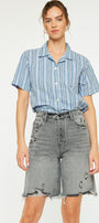 Theodora Ultra High Rise 90's Bermuda Shorts - Official Kancan USA