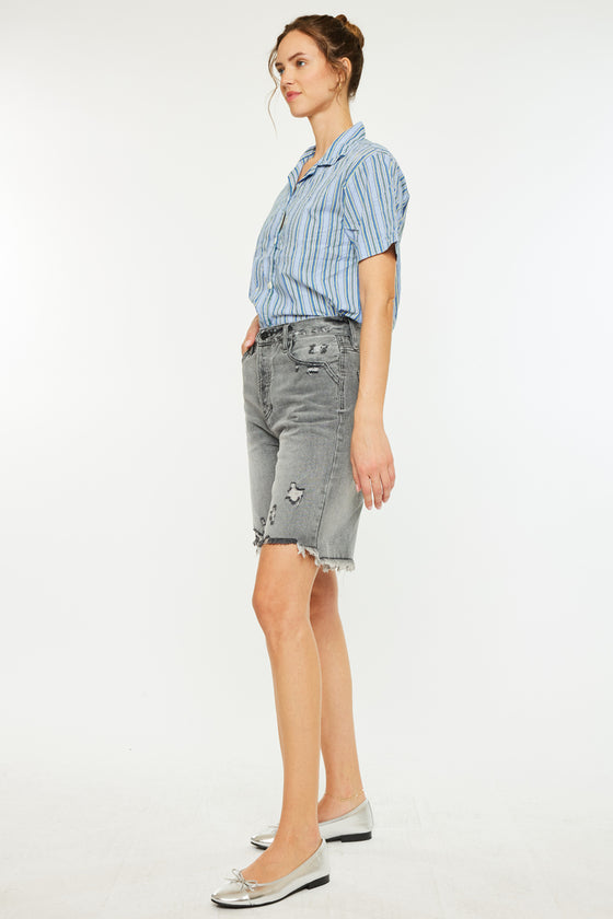 Theodora Ultra High Rise 90's Bermuda Shorts - Official Kancan USA