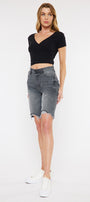 Clayton High Rise 90's Bermuda Shorts - Official Kancan USA