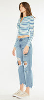 Rania High Rise Straight Leg Jeans - Official Kancan USA