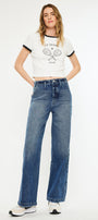 Sterling High Rise 90's Wide Leg Jeans - Official Kancan USA