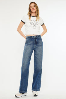  Sterling High Rise 90's Wide Leg Jeans - Official Kancan USA