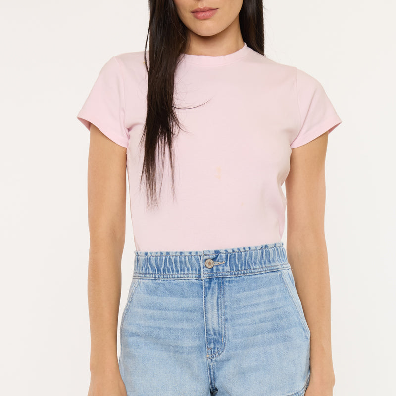 Reed High Rise Ruffle Hem Shorts - Official Kancan USA