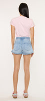 Reed High Rise Ruffle Hem Shorts - Official Kancan USA