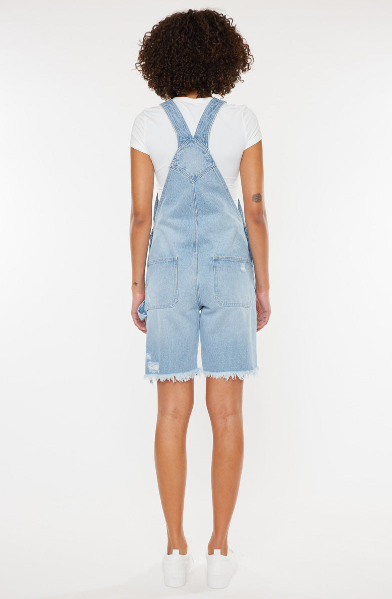Maeve High Rise 90's Overall Shorts