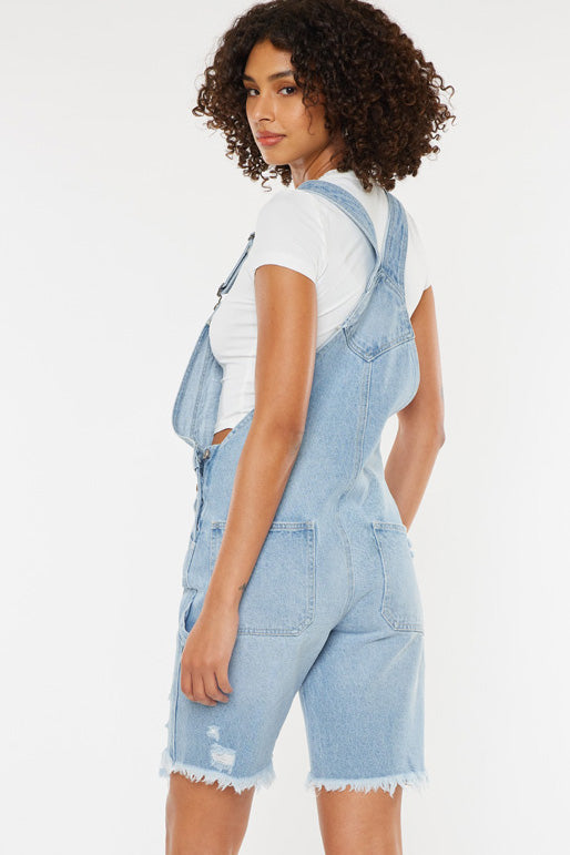 Maeve High Rise 90's Overall Shorts