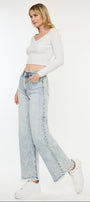 Colbie High Rise Wide Leg Jeans - Official Kancan USA