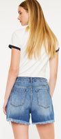 Sheila  High Rise Mom Shorts - Official Kancan USA