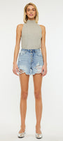 Sheila  High Rise Mom Shorts - Official Kancan USA