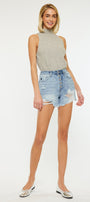 Sheila  High Rise Mom Shorts - Official Kancan USA
