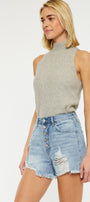 Sheila  High Rise Mom Shorts - Official Kancan USA