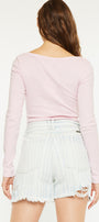 Viola Ultra High Rise 90's Boyfriend Shorts - Official Kancan USA