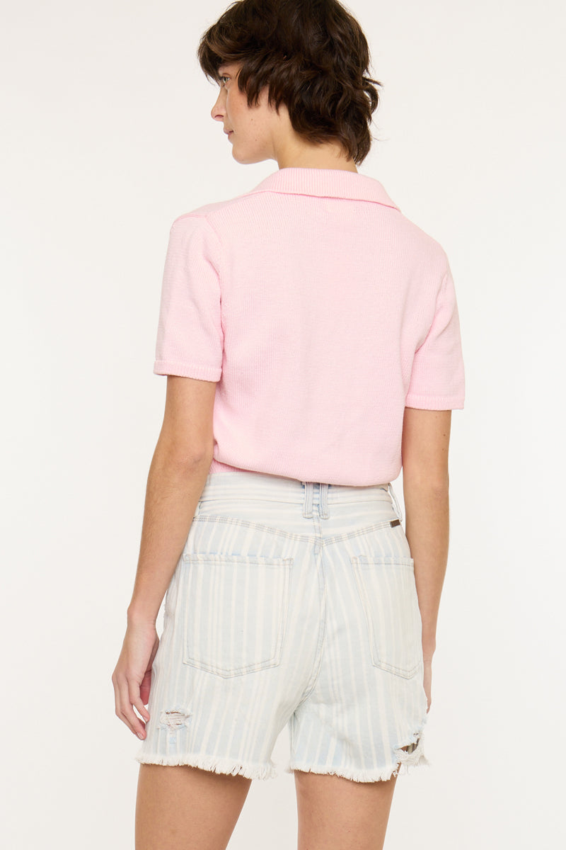 Viola Ultra High Rise 90's Boyfriend Shorts - Official Kancan USA