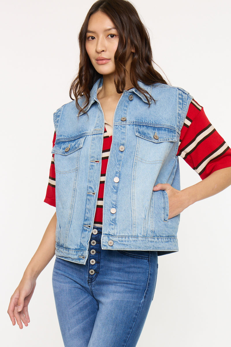 Joey Oversized 80's Vest - Official Kancan USA