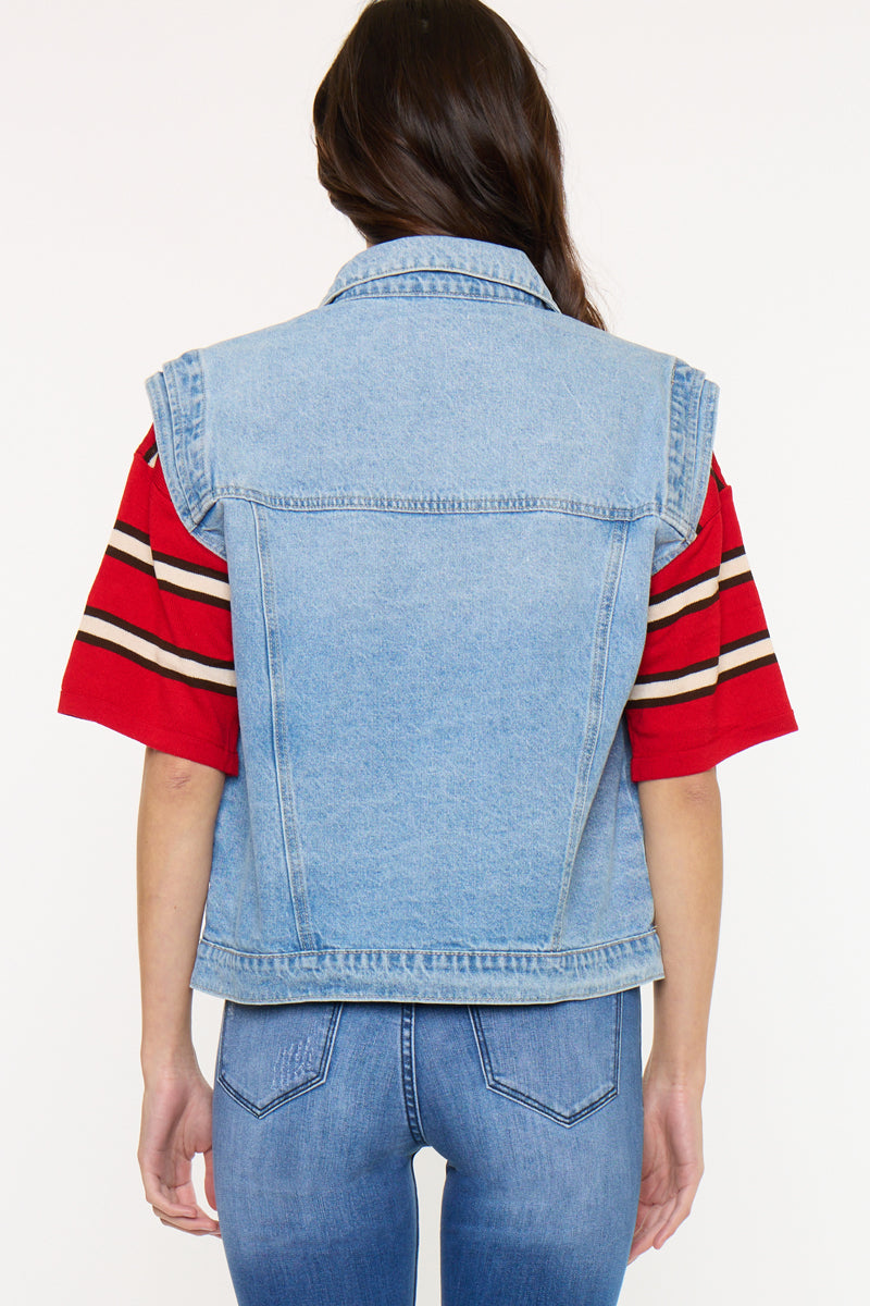 Joey Oversized 80's Vest - Official Kancan USA