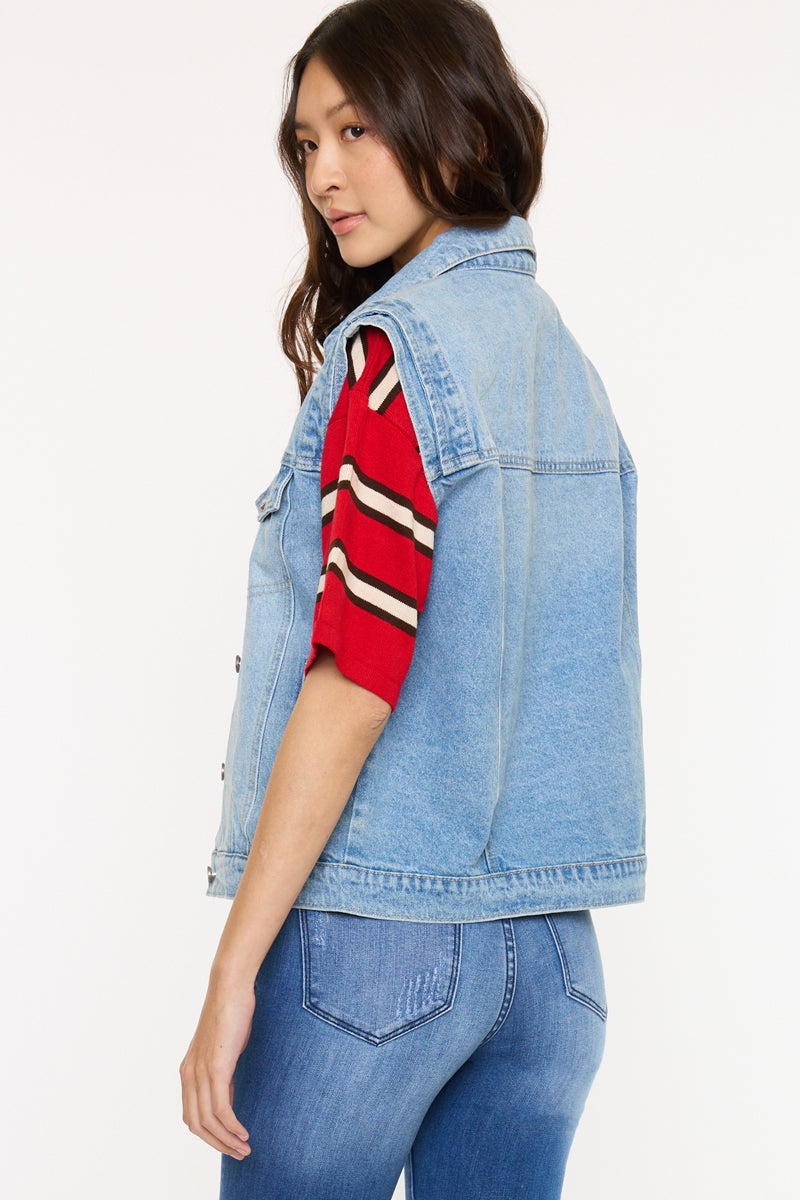 Joey Oversized 80's Vest - Official Kancan USA