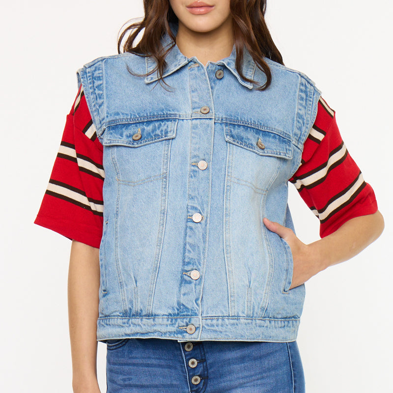 Joey Oversized 80's Vest - Official Kancan USA