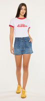 Maisy Ultra High Paper Bag Shorts - Official Kancan USA