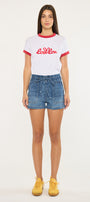 Maisy Ultra High Paper Bag Shorts - Official Kancan USA