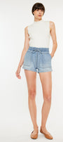 Maisy Ultra High Paper Bag Shorts - Official Kancan USA
