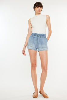  Maisy Ultra High Paper Bag Shorts - Official Kancan USA