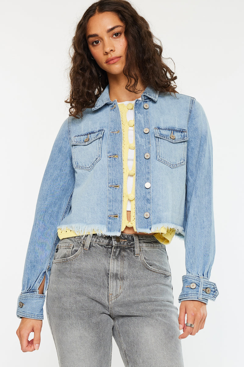 Yuri Cropped Shacket - Official Kancan USA