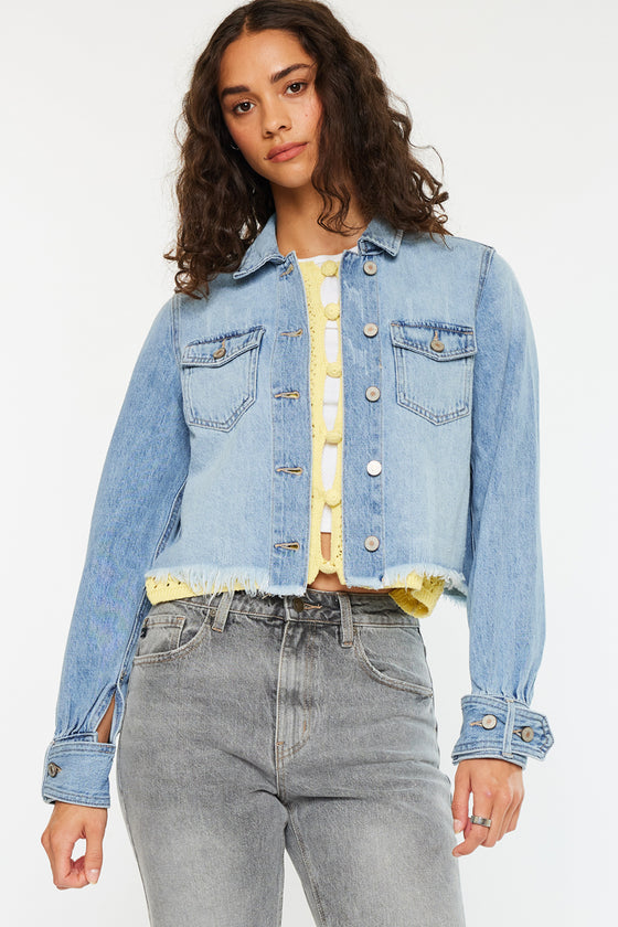 Yuri Cropped Shacket