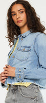 Yuri Cropped Shacket - Official Kancan USA