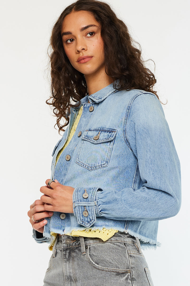Yuri Cropped Shacket - Official Kancan USA