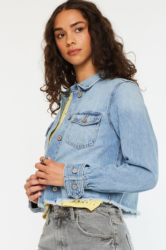 Yuri Cropped Shacket