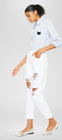 Hope High Rise Mom Jeans - Official Kancan USA