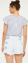 Berkley High Rise Mom Shorts - Official Kancan USA