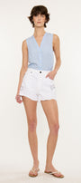 Ambrosia High Rise Mom Shorts - Official Kancan USA