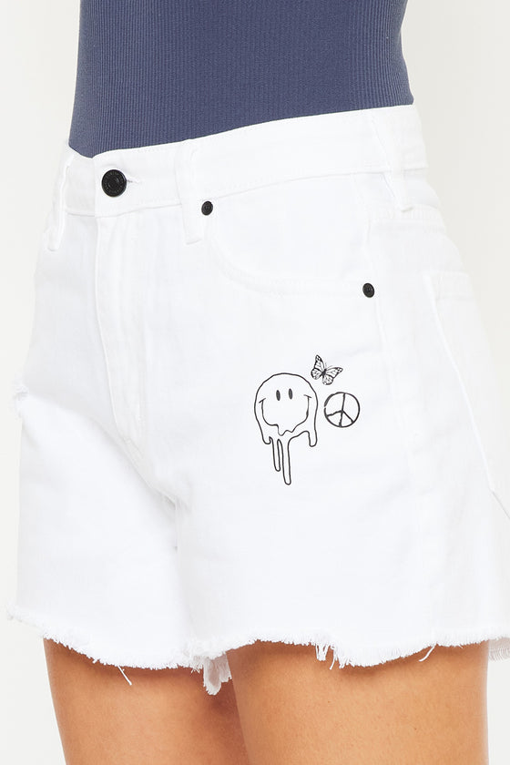 Ambrosia High Rise Mom Shorts - Official Kancan USA