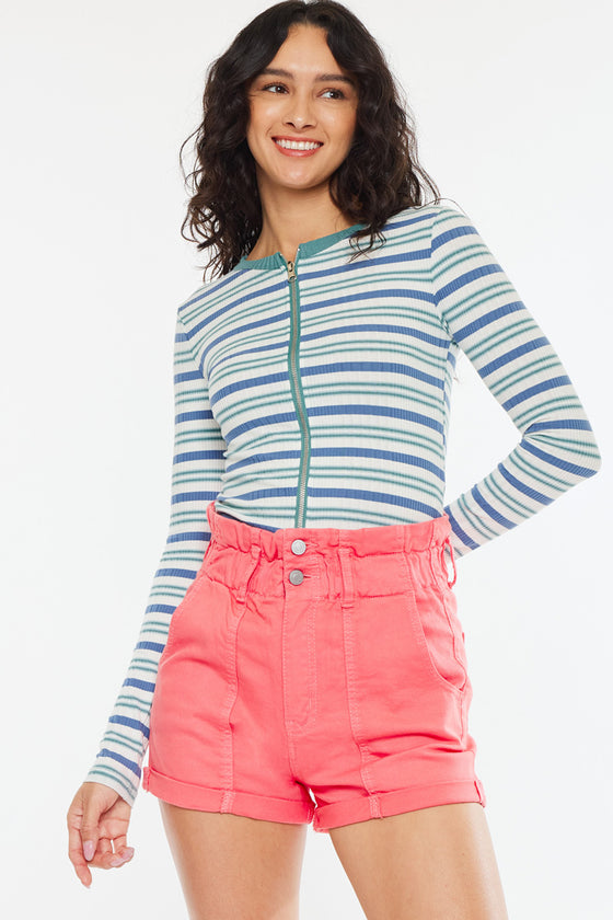Norma High Rise Paperbag Shorts - Official Kancan USA