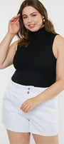 Soledad High Rise Paperbag Shorts (Plus Size) - Official Kancan USA