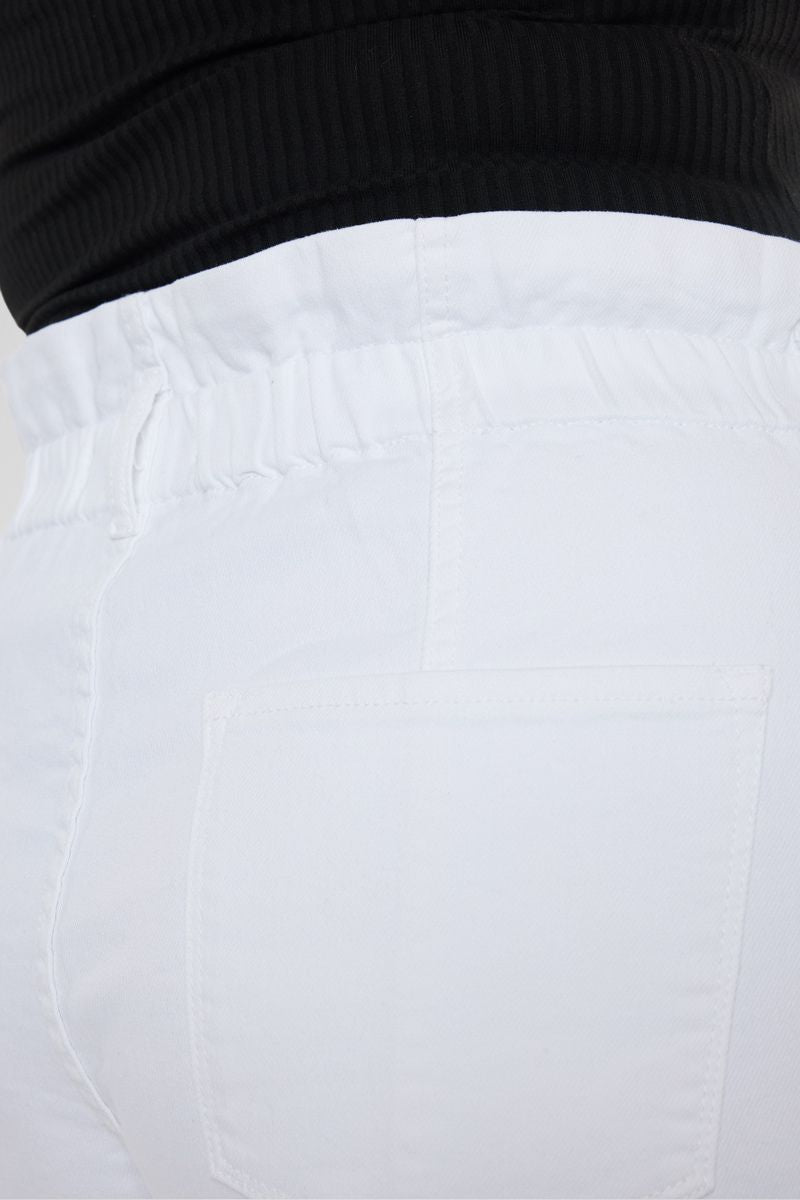 Soledad High Rise Paperbag Shorts (Plus Size) - Official Kancan USA