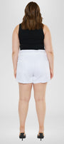 Soledad High Rise Paperbag Shorts (Plus Size) - Official Kancan USA