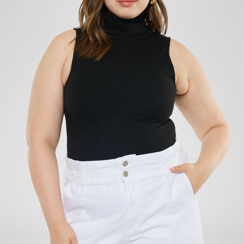 Soledad High Rise Paperbag Shorts (Plus Size) - Official Kancan USA