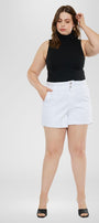 Soledad High Rise Paperbag Shorts (Plus Size) - Official Kancan USA