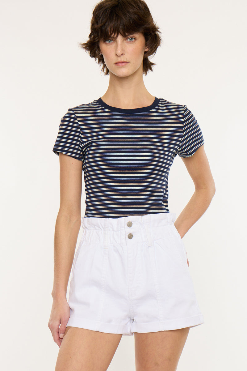 Norma High Rise Paperbag Shorts – Kancan USA