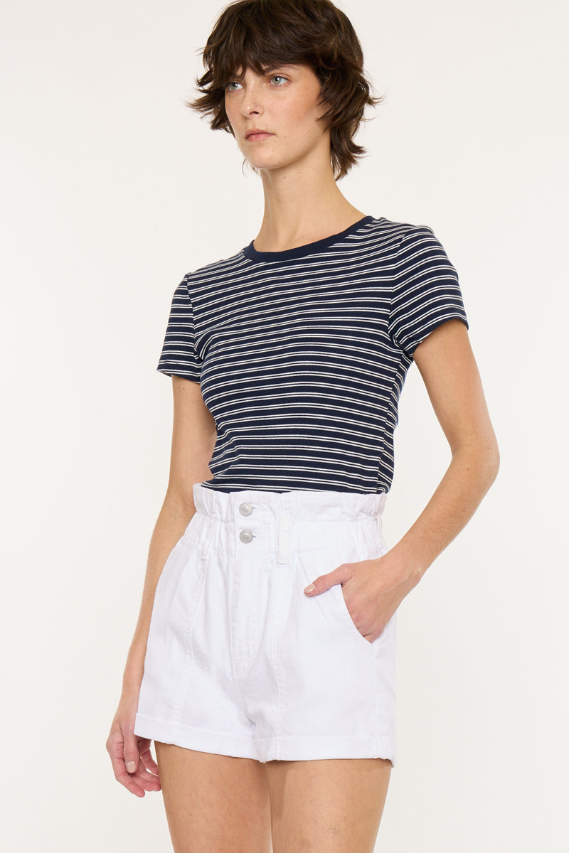 Norma High Rise Paperbag Shorts – Kancan USA