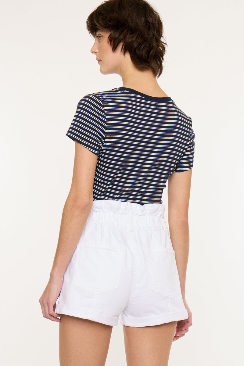 Norma High Rise Paperbag Shorts - Official Kancan USA