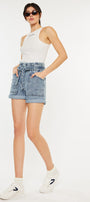 Nieve Ultra High Rise PaperBag Shorts - Official Kancan USA