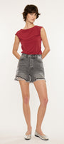 Ariya Ultra High Rise 90's Boyfriend Shorts - Official Kancan USA